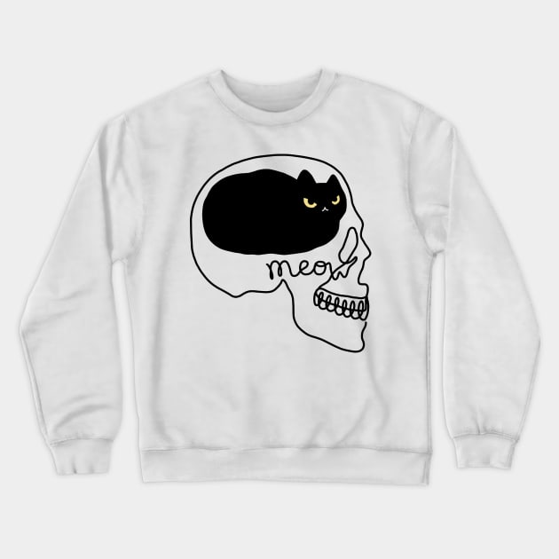 Cat People Crewneck Sweatshirt by ilovedoodle